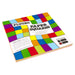 Brenex Fluoro Squares 254 x 254mm Single Sided 100 Sheets Assorted