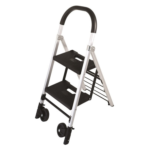 Durus Folding 2 Step Ladder/Trolley