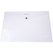 Bantex Standard Document Wallet PP A3 Button Closure Clear