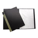 Quill Premium Fixed Display Books PP A3 20 Pockets Black