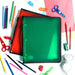 Bantex Translucent Zipper Binder PP A4 3O Ring 25mm Green