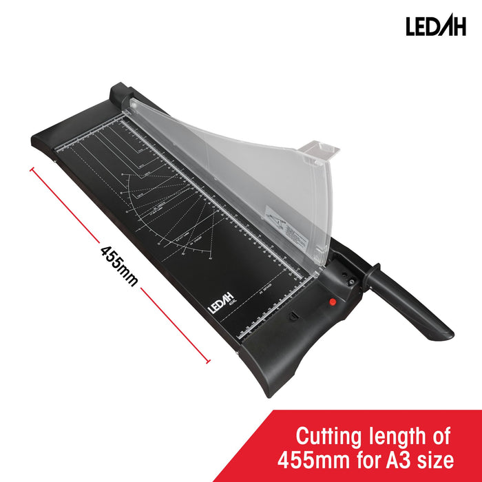 Ledah A3 Office Guillotine with Laser 10 Sheet Capacity