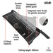 Ledah A3 Office Guillotine with Laser 10 Sheet Capacity