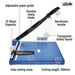 Ledah A4 Home Guillotine 10 Sheet Capacity Blue