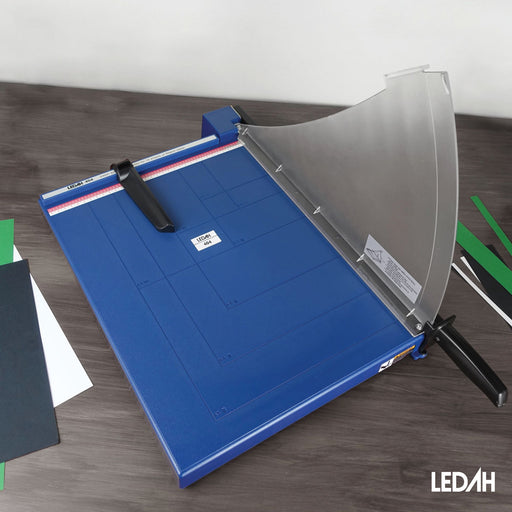 Ledah A3 Home Guillotine 10 Sheet Capacity Blue