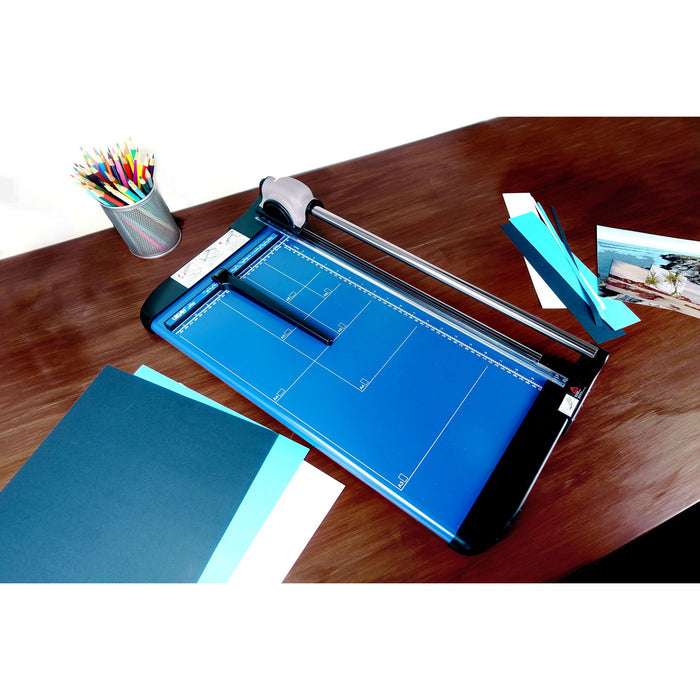 Ledah A3 Professional Trimmer Metal Base 15 Sheet Capacity Blue