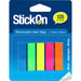 Stick On Flags 12mm x 45mm 5 Pads x 25 Sheets Assorted