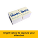 Stick On Notes 76mm x 76mm 12 Pads x 100 Sheets Yellow