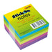 Stick On Notes 76mm x 76mm 5 Pads x 100 Sheets Ultra Assorted