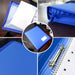 Bantex Zipper Binder A4 2D Ring 25mm Blueberry