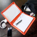 Bantex Zipper Binder A4 2D Ring 25mm Mango
