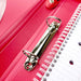 Bantex Zipper Binder A4 2D Ring 25mm Melon