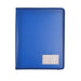 Bantex Zipper Binder A4 2D Ring 25mm Navy