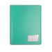 Bantex Zipper Binder A4 2D Ring 25mm Green