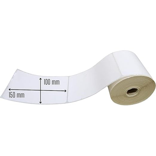 100 × 150 MM Direct Thermal Labels – Shipping & Courier Barcode Labels (Pack of 50)