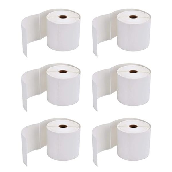 100 × 150 MM Direct Thermal Labels – Shipping & Courier Barcode Labels (Pack of 50)