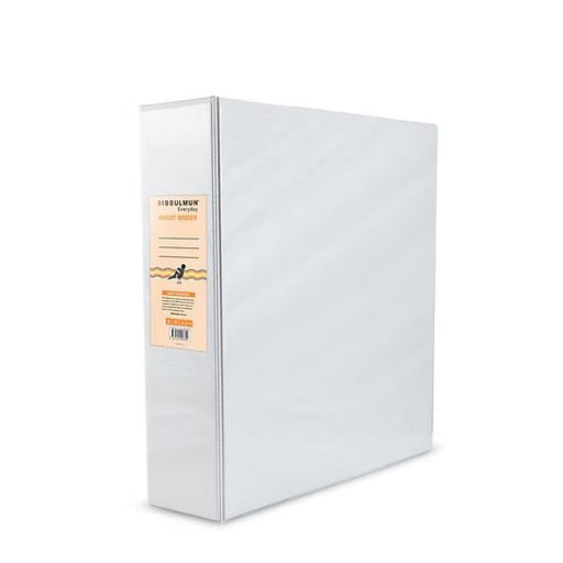 Bibbulmun Insert Lever Arch Binder A4 75mm White