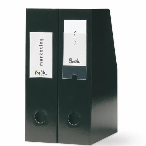 3L Self-adhesive Label Holders 75 x 150mm Pack of 3
