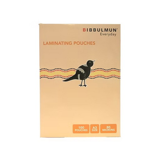 Bibbulmun Laminating Pouches A3 – 100 Micron, Pack of 100