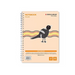 BIBBULMUN Spiral Notebook A5 – 200 Pages, 7mm Ruled, Side Bound