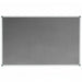 Visionchart Corporate Felt Pinboard Standard Frame 1800 x 1200mm Grey