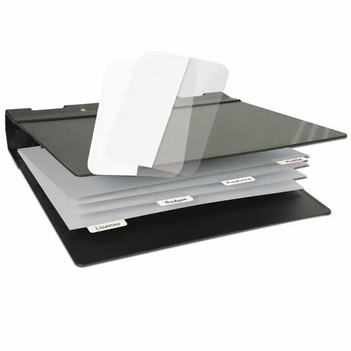 3L Index Tabs Permanent 12 x 25mm White Pack of 72 tabs