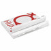 3L Twin Tabs Permanent 12 x 40mm White Pack of 24 tabs