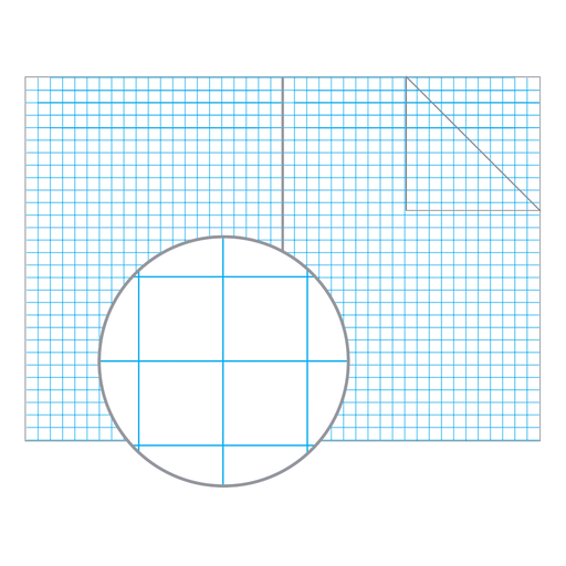 Olympic ECO Grid Book 10mm A4 48 pages