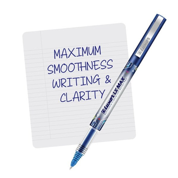 Luxor LX Max Cone Tip Pen 0.7MM – Pack of 12