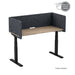 SANA Serenity Desk Screen 24mm Sit-Stand Slider Surround 1200 x 750 x 500mm Altitude