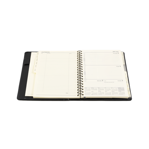 2027 Calendar Year Diary/Planner - 12 Month Executive Week to View - Hard Cover - Collins Elite