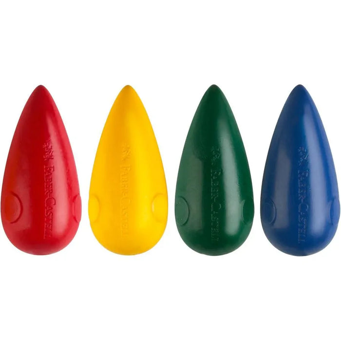 Faber-Castell Little Creatives Easy Grasp Bulb Crayon 4pk
