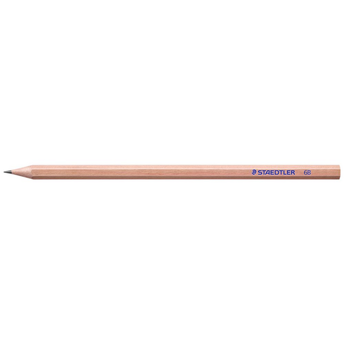 Staedtler Natural Graphite Pencil - 6B