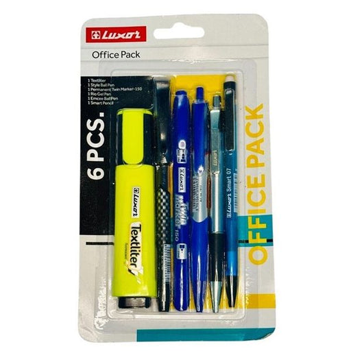 Luxor Office Pack (6 Pcs) – Professional Stationery Kit