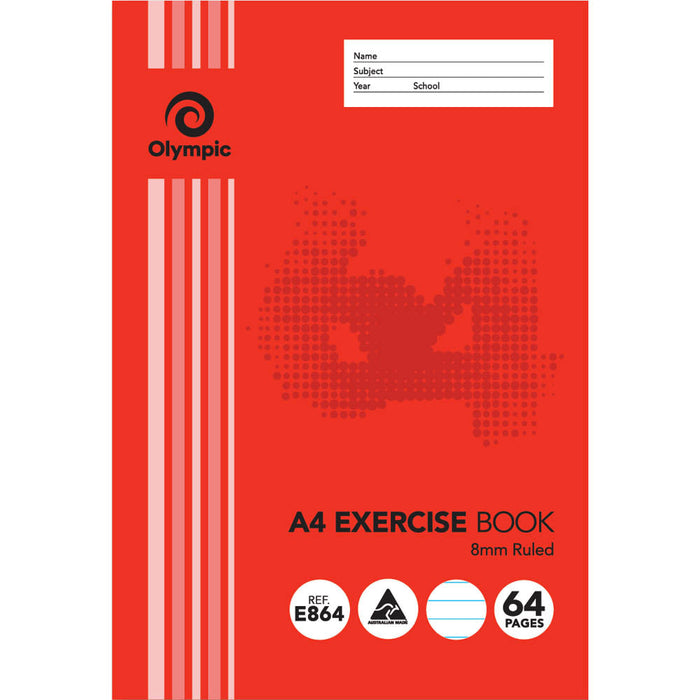 🎁 Olympic Exercise Book- A4 - 64 Pages (100% off)