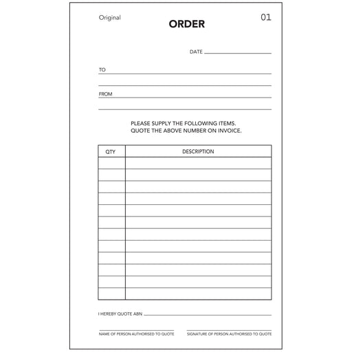 Olympic Carbon Duplicate Order Book NO.638 200×125 100 Leaf