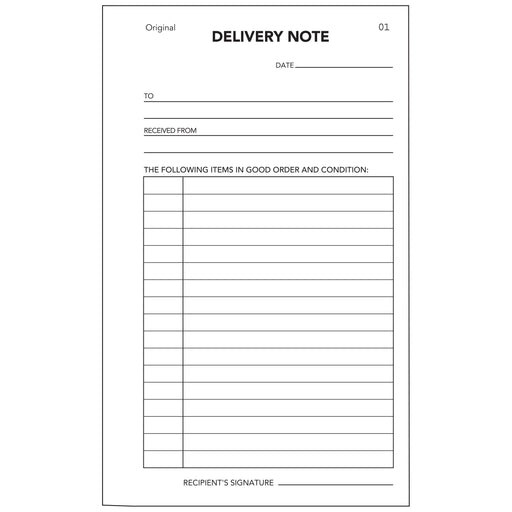 Olympic Carbon Triplicate Delivery Docket Book NO.636 200×125 100 Leaf