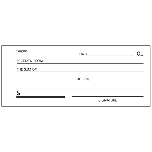Olympic Carbon Duplicate Cash Receipt Book NO.613 50×125 100 Leaf