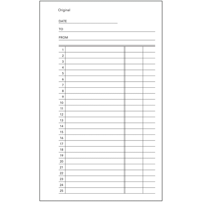 Olympic Carbon Duplicate Docket Book NO.8 205×125 50 Leaf