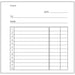 Olympic Carbonless Duplicate Docket Book NO.50 120×125 50 Leaf