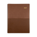 2027 Calendar Year Diary/Planner - 12 Month A4 Day to Page - Soft PU Cover in Tan - Collins Vanessa