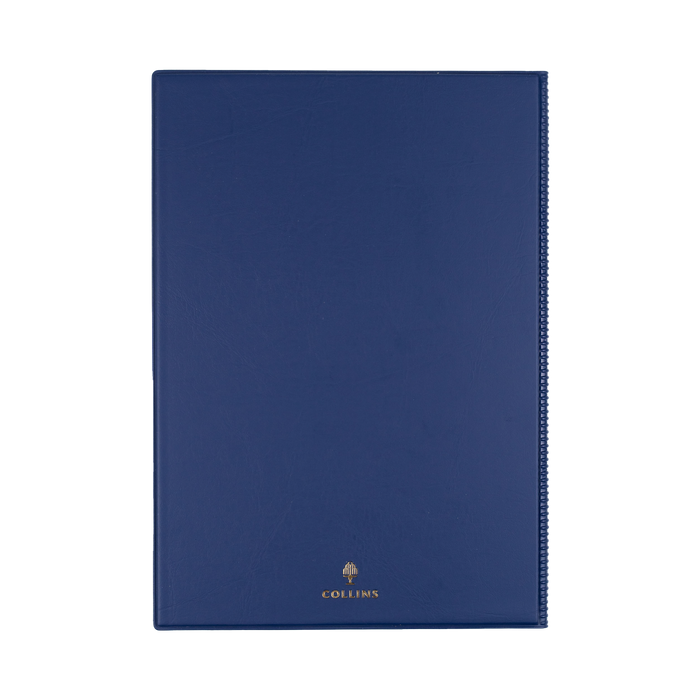2027 Calendar Year Diary/Planner - 12 Month A4 Day to Page - PVC Cover - Collins Belmont Range