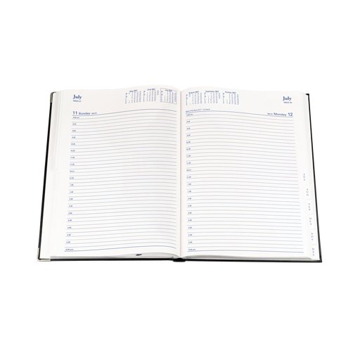 2027 Calendar Year Diary/Planner - 12 Month A4 Day to Page - Hard Cover - Collins Management Range