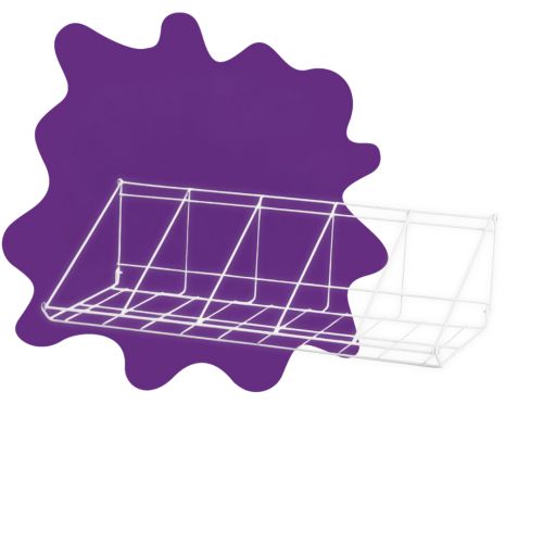Creative Kids Book Tub Frame Only 145 x 300 x 190mm White EBTDCS