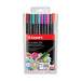 Luxor Fine Writer 0.45mm – 10 Assorted Colours per Pack