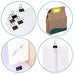Bibbulmun Foldback Clips 15mm – Pack of 12