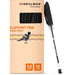 BIBBULMUN Ballpoint Pen Medium 1.0mm Black – Pack of 12