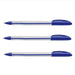 BIBBULMUN Ballpoint Pen Medium 1.0mm Blue – Pack of 12