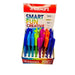 Luxor Smart Fun Creative Ball Pens – Bold & Bright Colours (Pack of 50)