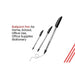 Luxor Focus Ball Pen – Black Ink, 1.0mm Medium Point – Buy in Multiples of 12